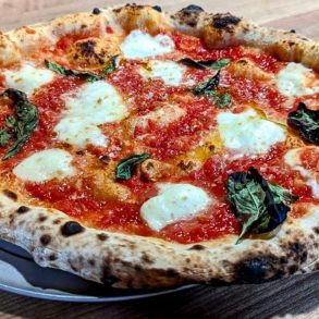 Margherita Pizza at Osteria DOP in Eugeune, OH