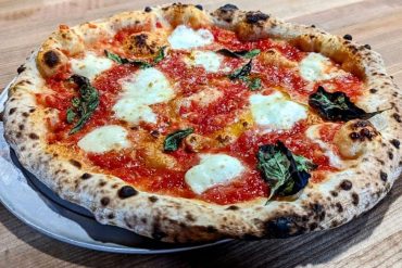 Margherita Pizza at Osteria DOP in Eugeune, OH