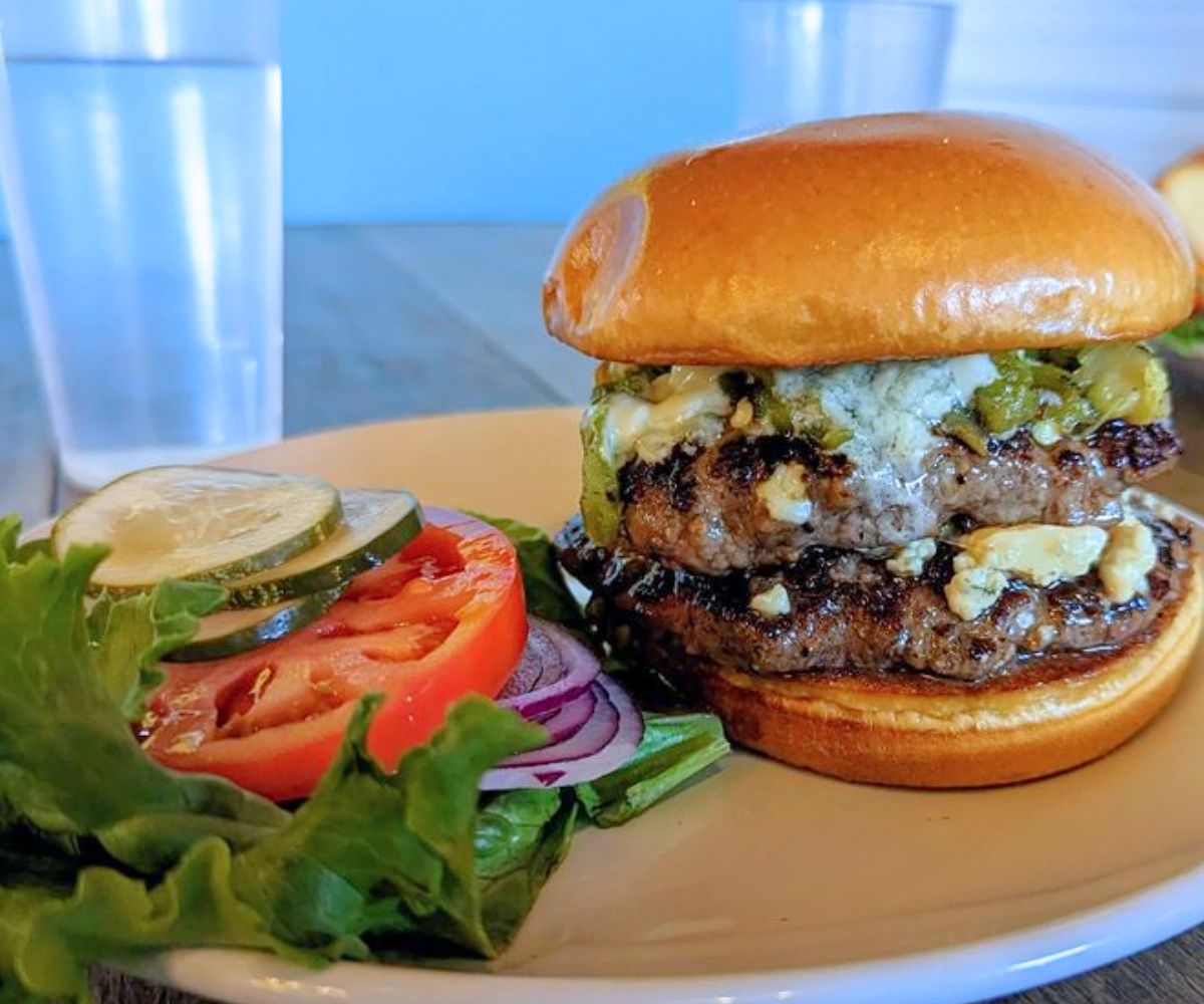 Meateor Burger at The Kosmos in Albuquerque, NM