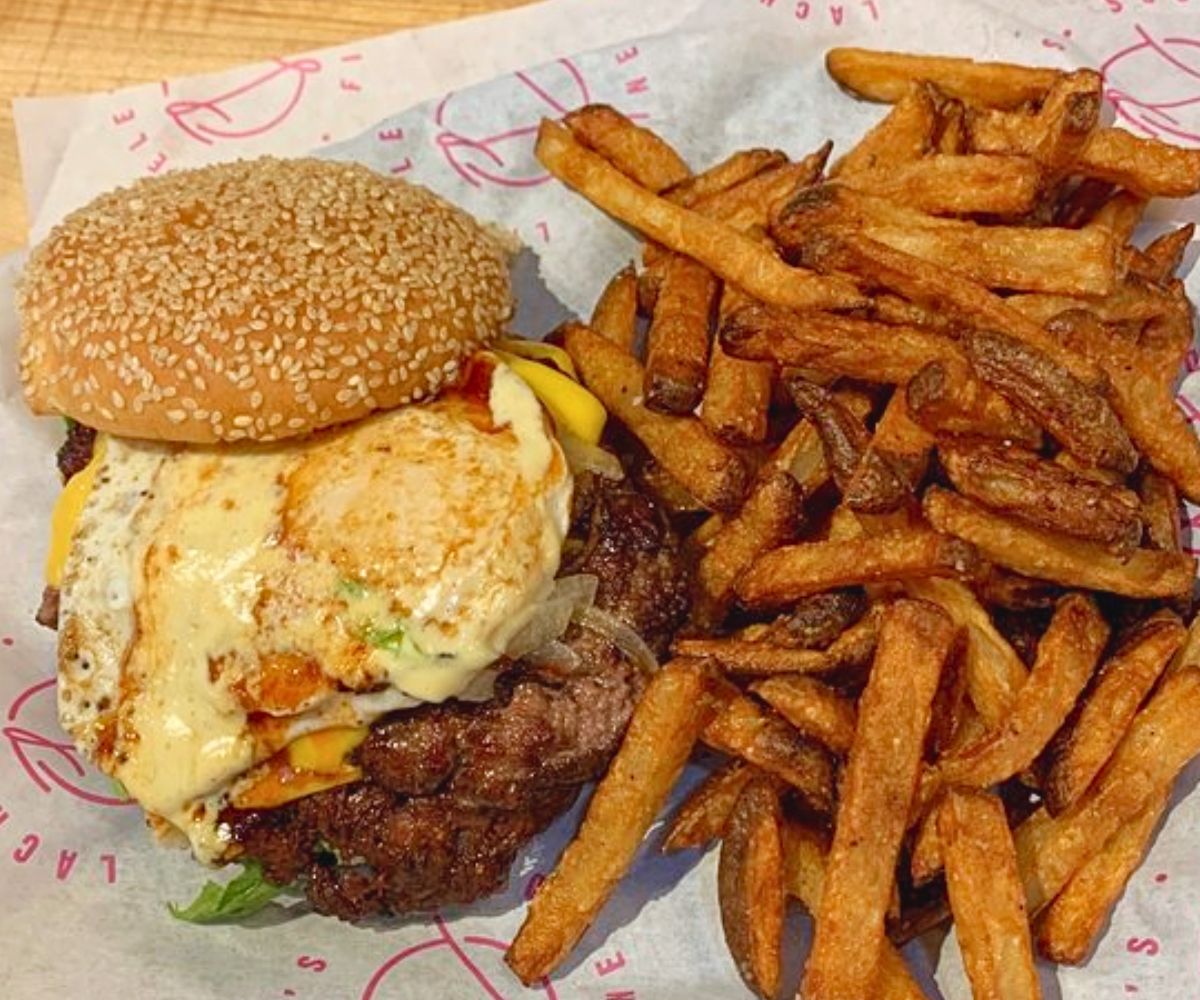 Uncle Denny at Lachele's Fine Foods in Des Moines, Iowa