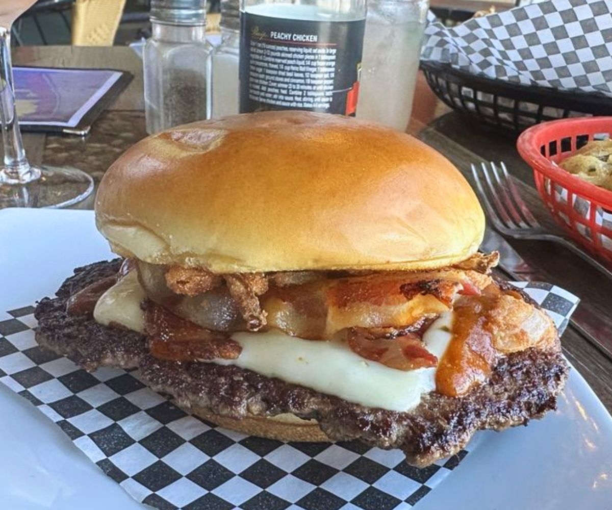 BBQ Burger at The Kosmos in Albuquerque, NM