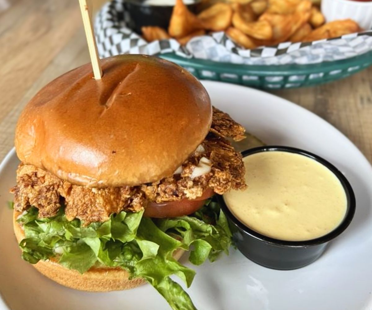 Chicken Sandwich at The Kosmos in Albuquerque, New Mexico