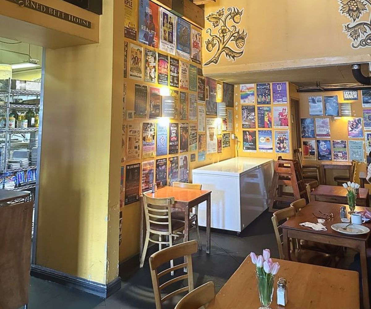 Inside of Gilbert's on Main in Bellevue, WA