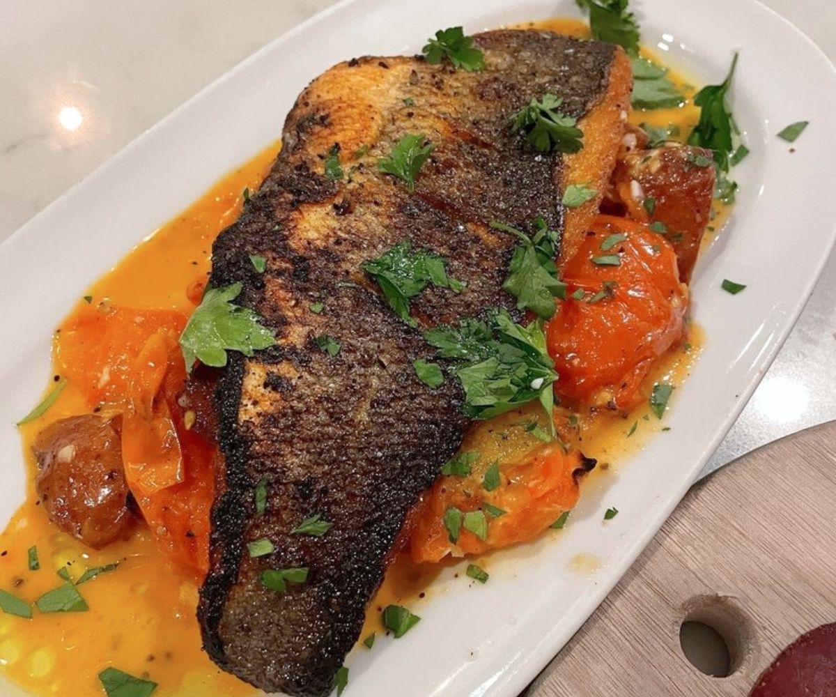 Branzino at DiAnoia's in Pittsburgh, Pennsylvania