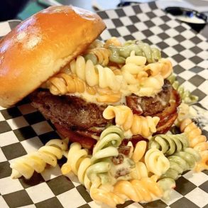 Casper burger at Branding Iron in Casper, Wyoming