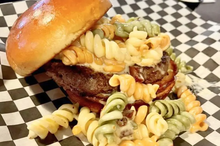 Casper burger at Branding Iron in Casper, Wyoming