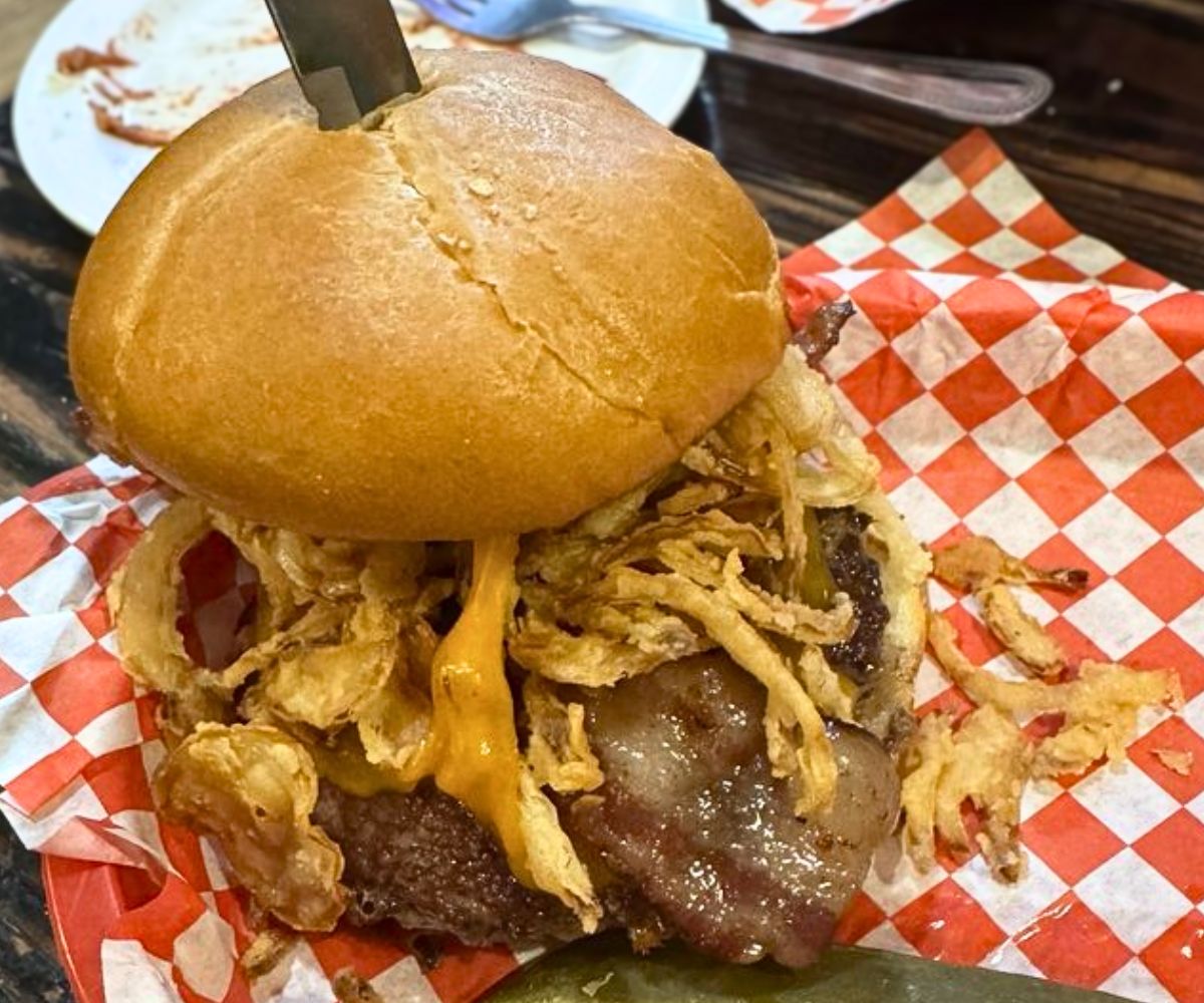 Pendleton Burger at The Local Cow in Gresham, Oregon