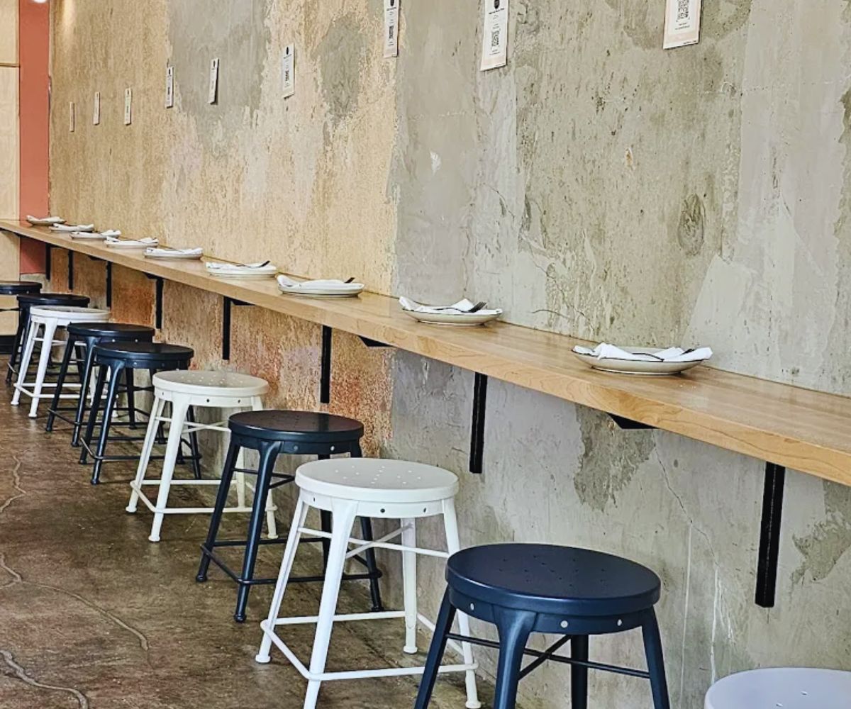 Inside of Osteria DOP in Eugene, Oregon