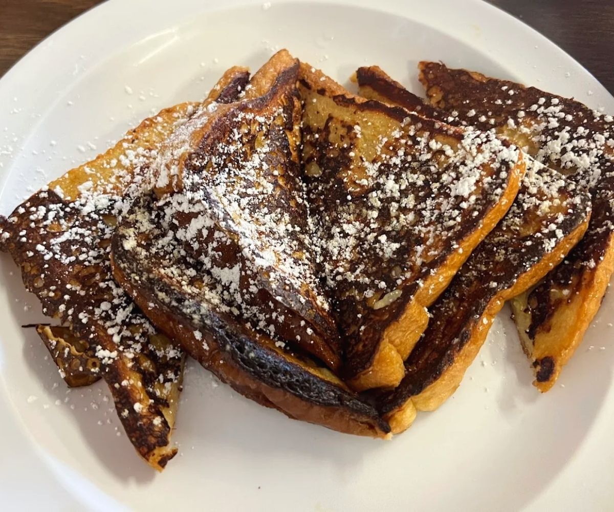 french toast at lisa's fifth street diner in bowling green, ky