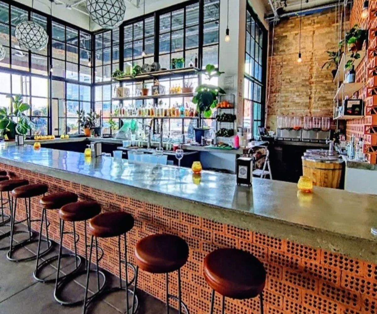 dining area at taconeta in el paso, texas