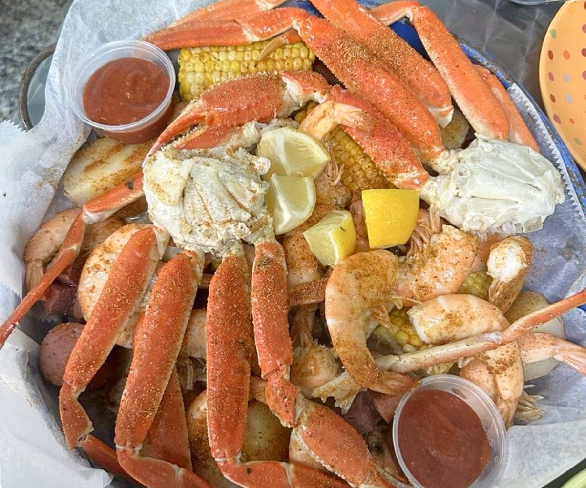 Enough for Two at Macker Seafood in Daytona Beach, Florida
