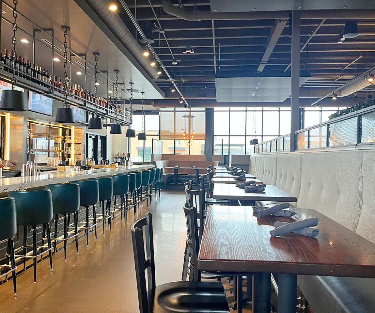 dining area at Grackle in Maple Grove, MN