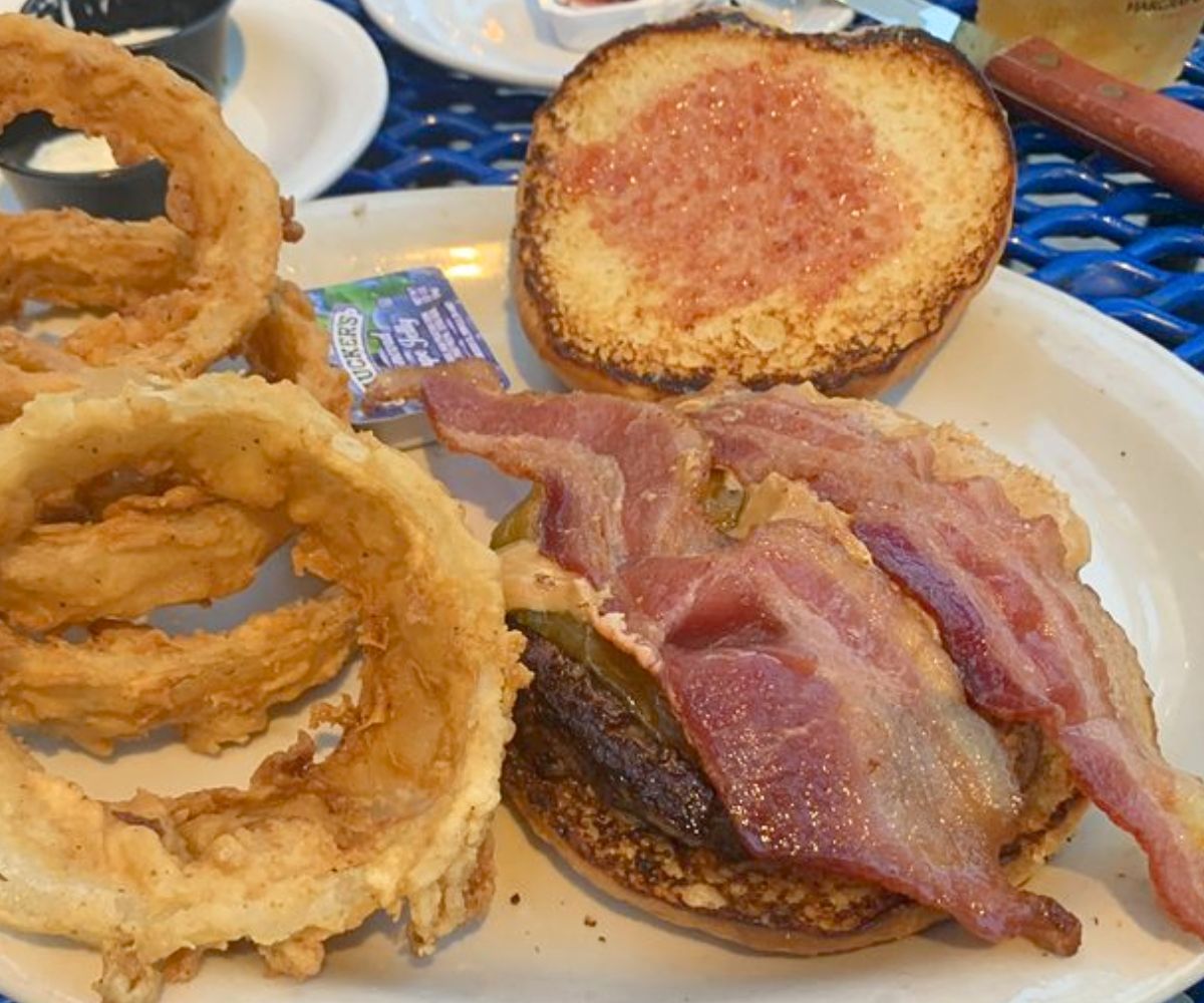 Jimmy Carter Burger at The Rookery in Macon, Georgia