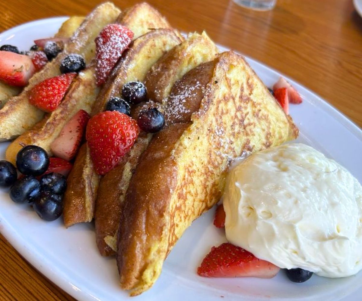 French Toast at My Dog Duke's Diner in Lynchburg, VA