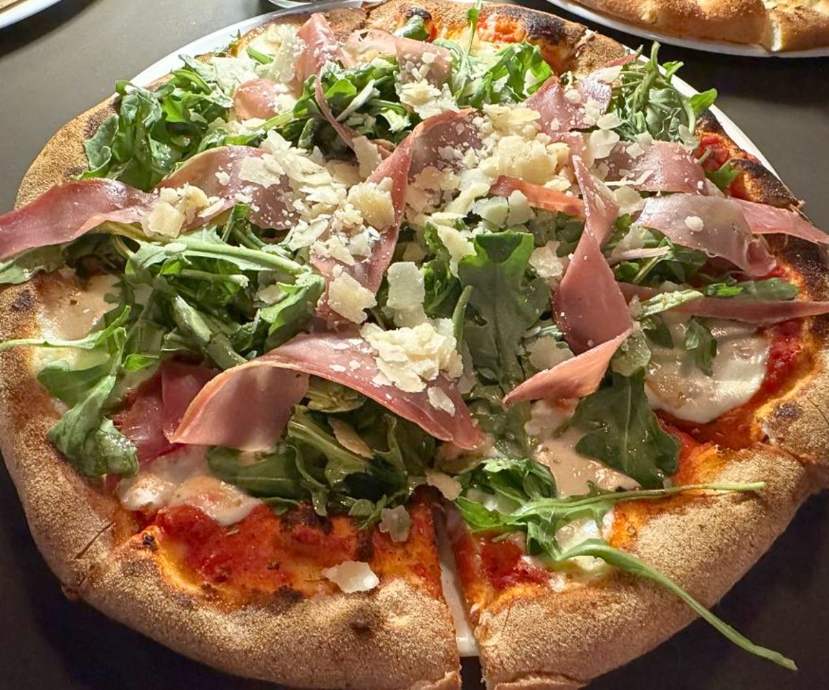 Arugula Pizza at Napoli Bros in Chesterfield, MO