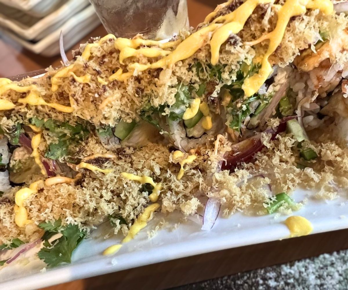 Oishi Roll at Oishi Teri Sushi Bar in Modesto, CA