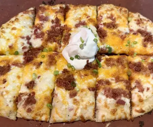 Mashed Potato Pizza at Independent Ale House in Rapid City, SD