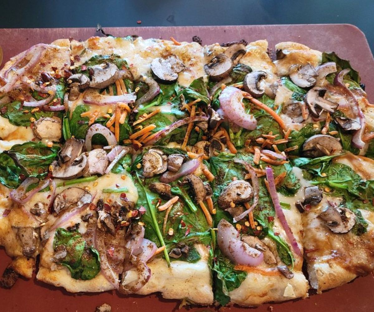 Thai Pizza at Independent Ale House in Rapid City, SD