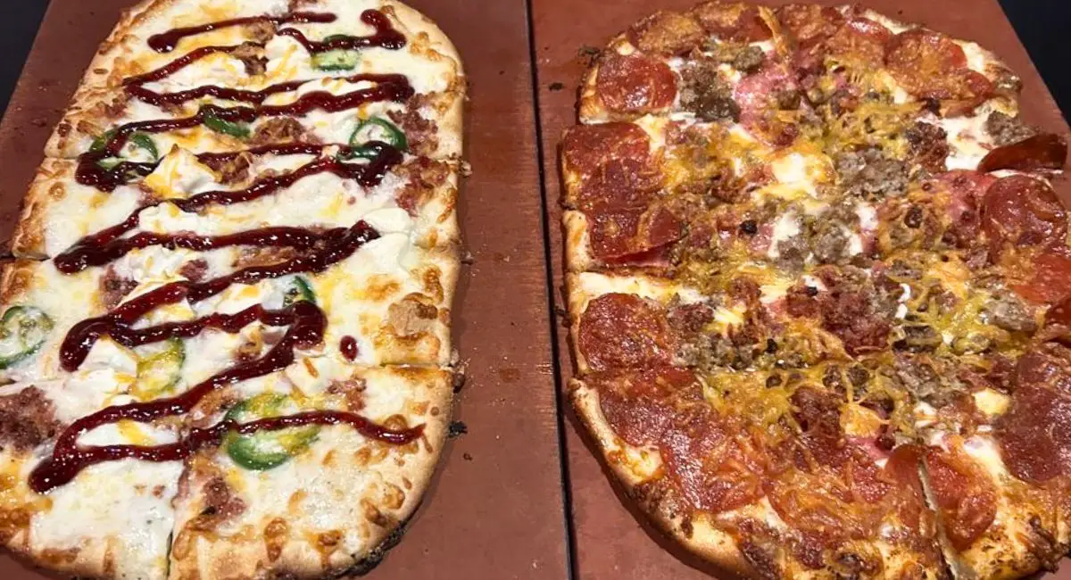 Bob's Popper (left) and Carnivore (right) at Independent Ale House in Rapid City, South Dakota