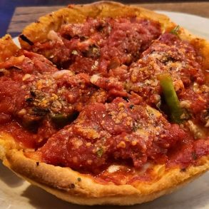 Papa Georgio Deep-Dish at Georgio's in South Barrington, Illinois