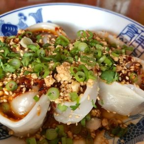Pork and Cabbage Dumplings at Jackrabbit Filly in North Charleston, South Carolina