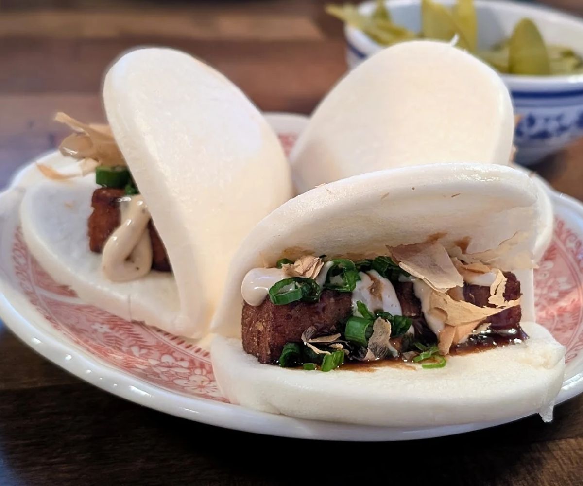 Pork Bao at Jackrabbit Filly in North Charleston, South Carolina