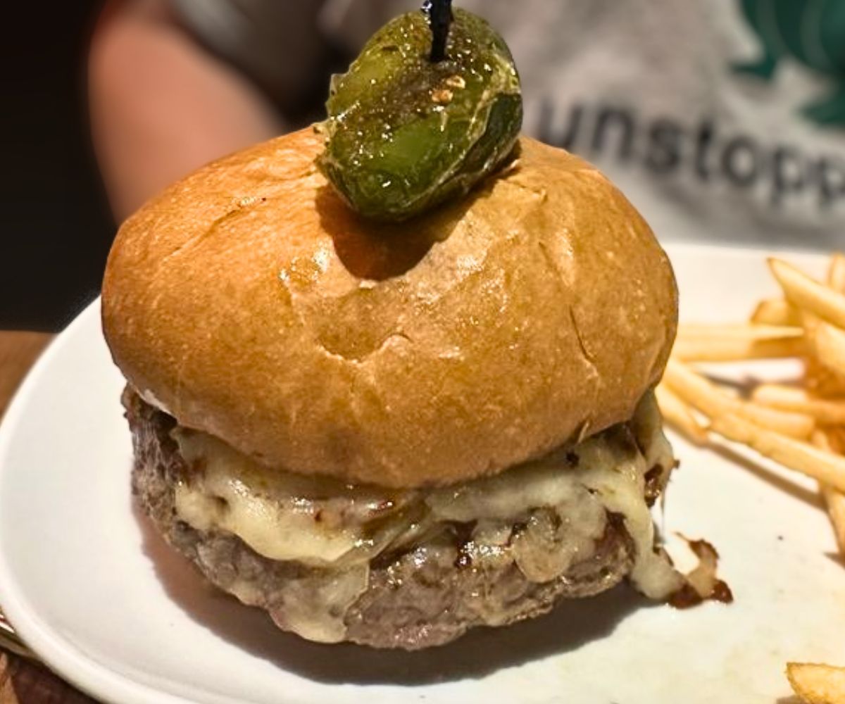 Flaming Lips Burger at Zig Zag in Greenwood Village, Colorado