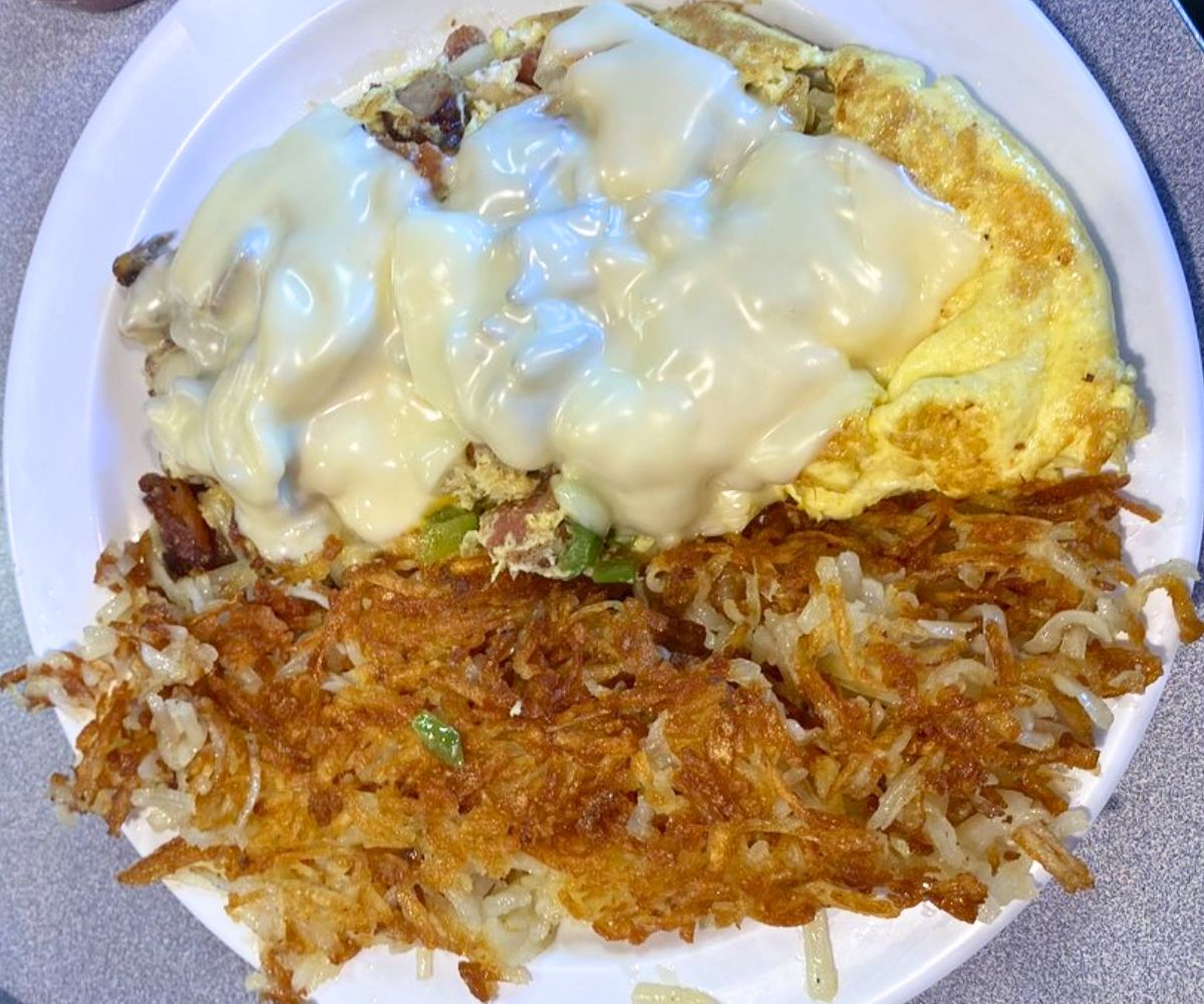 Joe's Omelet at Joe's Cafe in Orem, Utah