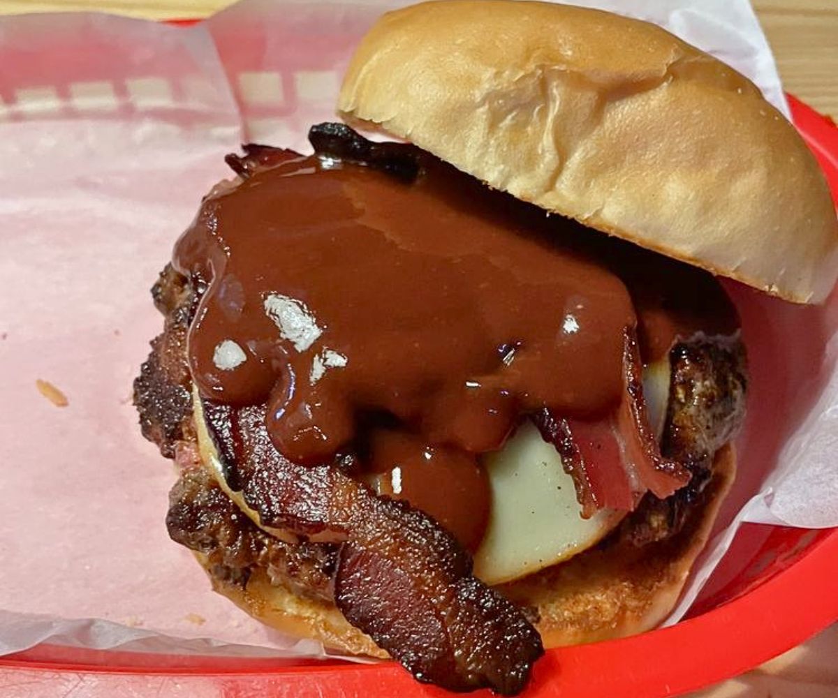 Smoke Burger at The Burger Stand in Lawrence, Kansas