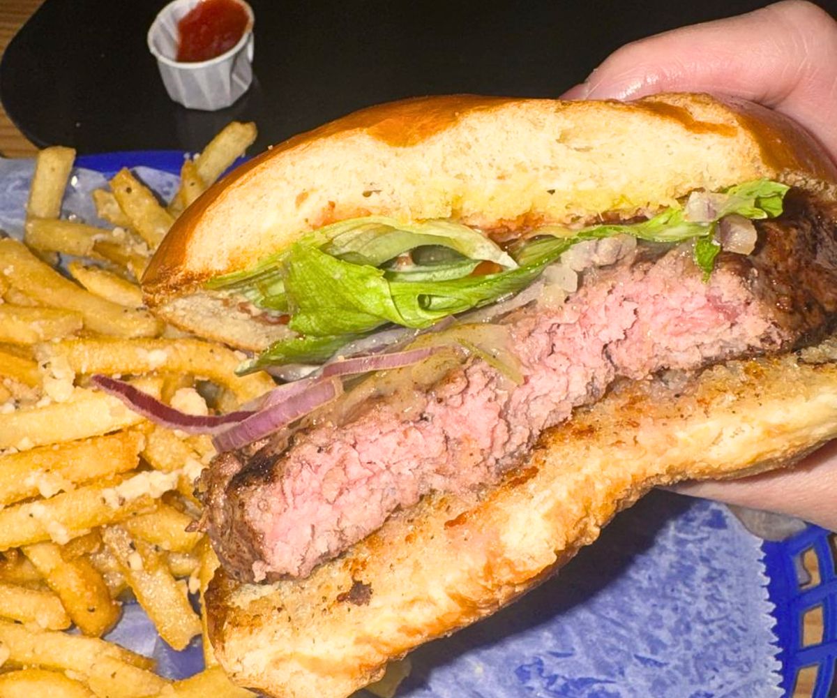 Classic Burger at The Burger Stand in Lawrence, Kansas