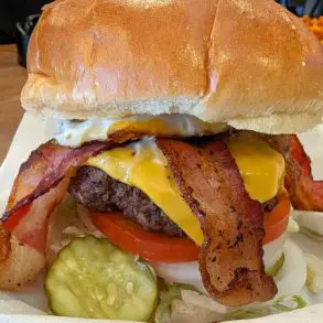 Stella's Staple Burger at Stella's Bar and Grill in Bellevue, Nebraska