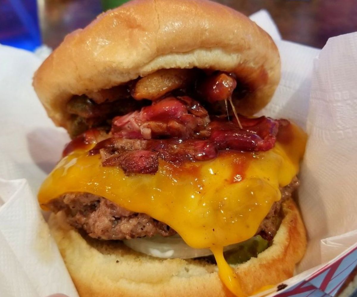 Brisket Burger (Special) at Stella's Bar and Grill in Bellevue, Nebraska