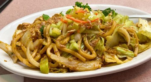 Mie Goreng at Tee Jay's Corner Cafe in Carson City, Nevada