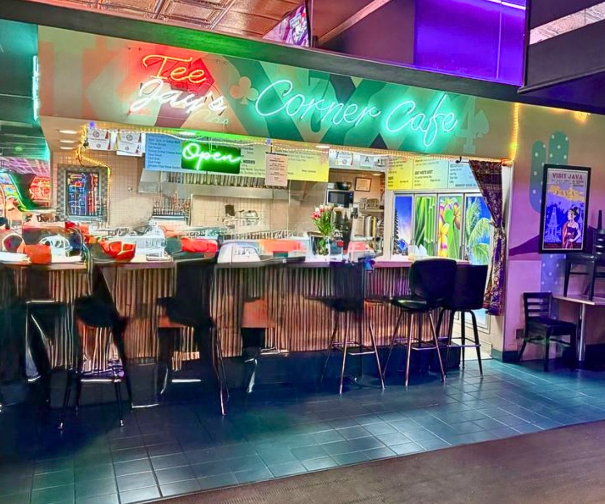 interior of Tee Jay's Corner Cafe in Carson City, Nevada