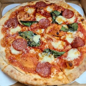 Angry Beekeper at Old Scratch Pizza in Dayton, Ohio