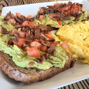 Avocado Toast at The Tower Grill in Nampa, ID