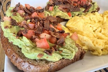 Avocado Toast at The Tower Grill in Nampa, ID