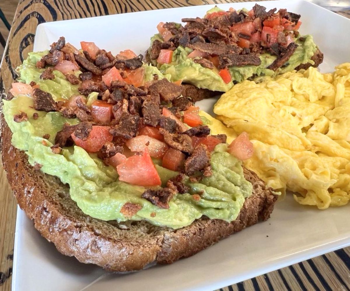 Avocado Toast at The Tower Grill in Nampa, ID