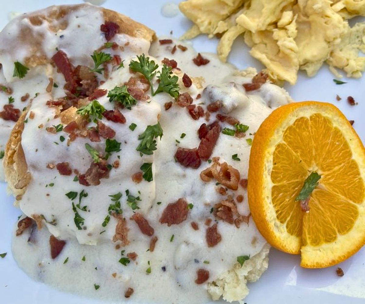 Biscuits and Gravy at The Tower Grill in Nampa, ID