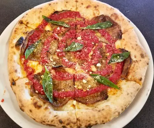 Knuckle Ball Pizza at Pangea Kitchen in Evansville, Indiana