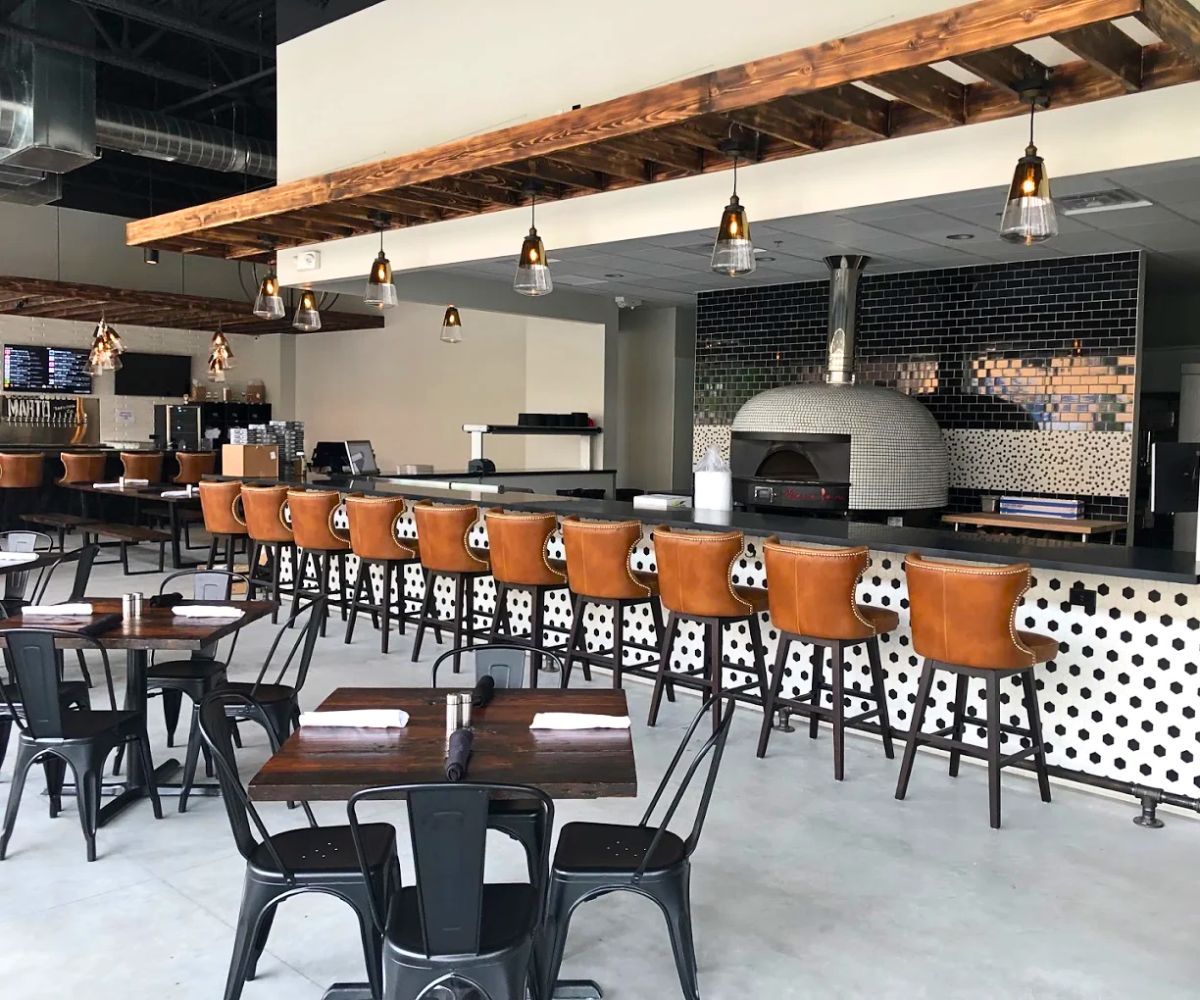interior of Marto Brewing Co in Sioux City, Iowa