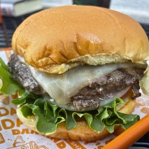 Original Burger at Dan & Day's Burgers & Shakes in Montclair, New Jersey