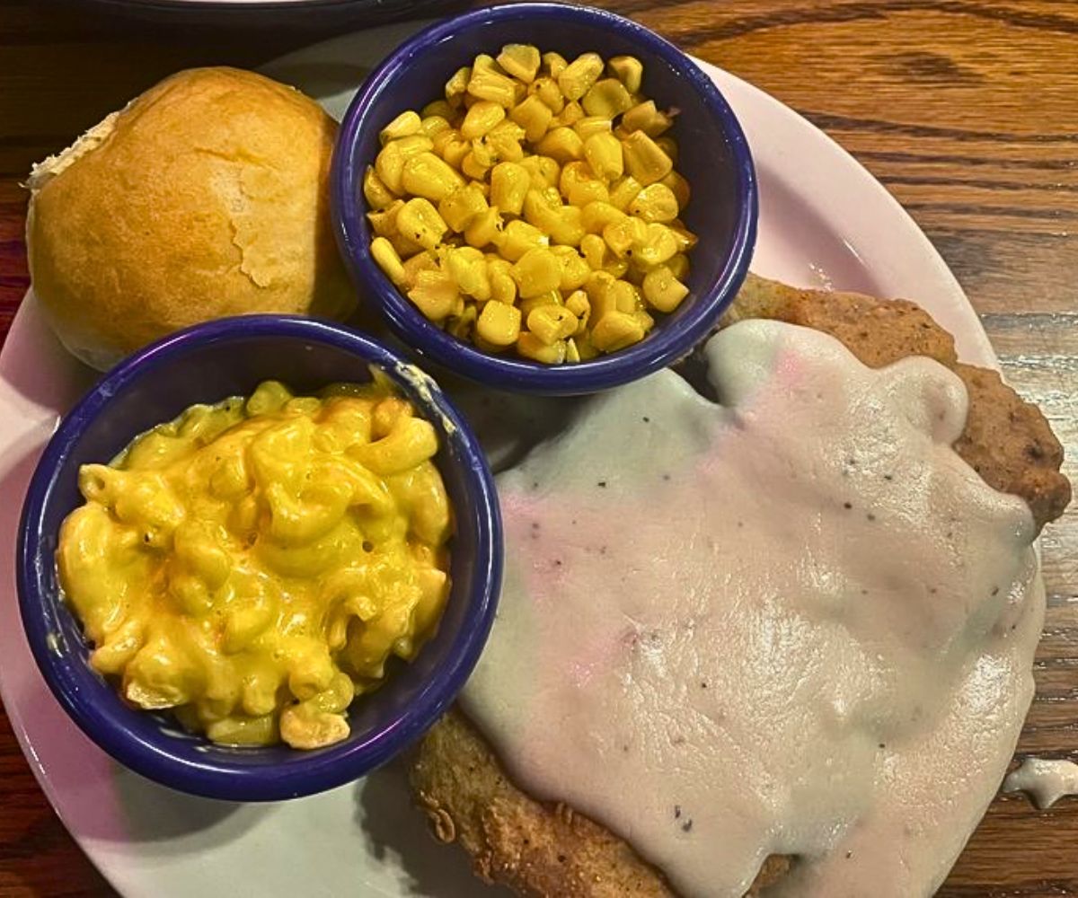 Chicken Fried Steak at Calico Country Restaurant in Fort Smith, Arkansas