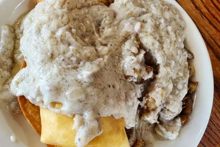 Breakfast Burrito at Calico County Restaurant in Fort Smith, Arkansas