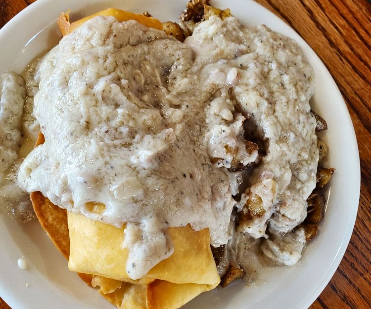 Breakfast Burrito at Calico County Restaurant in Fort Smith, Arkansas