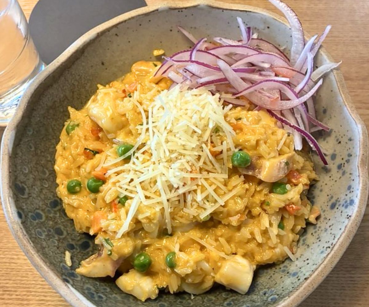 Arroz con Mariscos at Embarcadero 41 in Sunrise, Florida