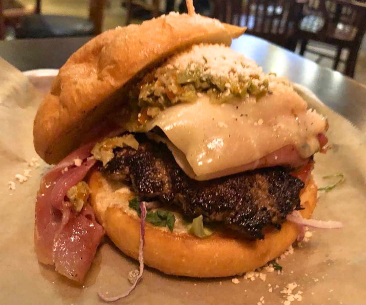 The Boss Burger at Taphouse 41 in Sioux Falls, South Dakota