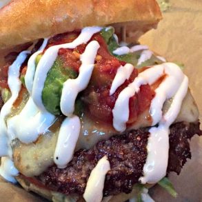 Baja Burger at Taphouse 41 in Sioux Falls, SD