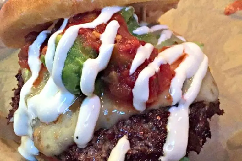 Baja Burger at Taphouse 41 in Sioux Falls, SD