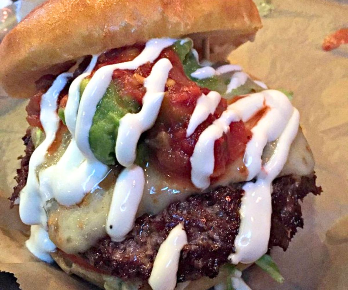 Baja Burger at Taphouse 41 in Sioux Falls, SD